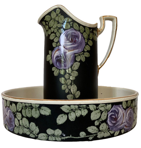 Antique minton jersey chamber - antique,