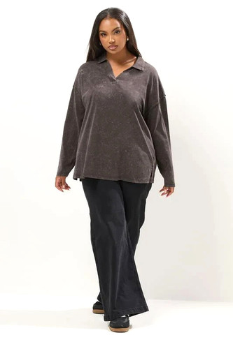 Yours curve brown oversized - yours,