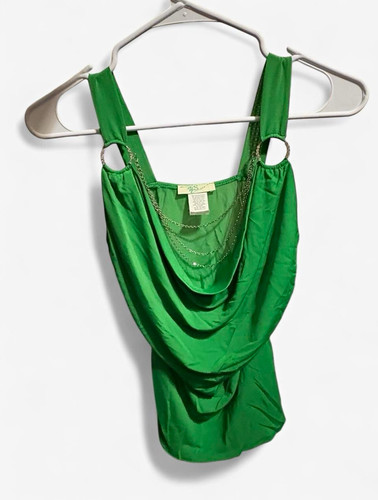 Usa green sleeveless cowl - ms,