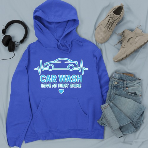 Car wash love first shine - car,