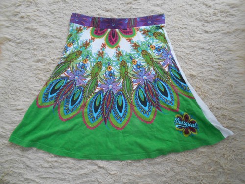 Desigual green multi - desigual, green/multi/white