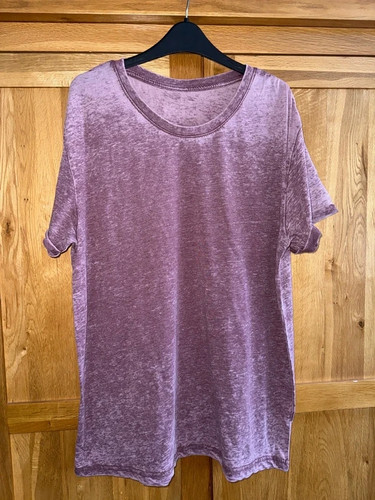 Acid washed plum tie dyed - acid,