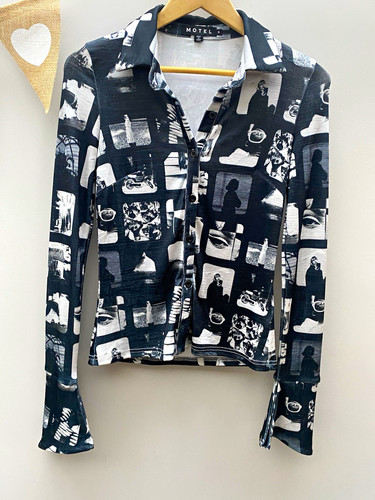 Motel graphic print - motel,